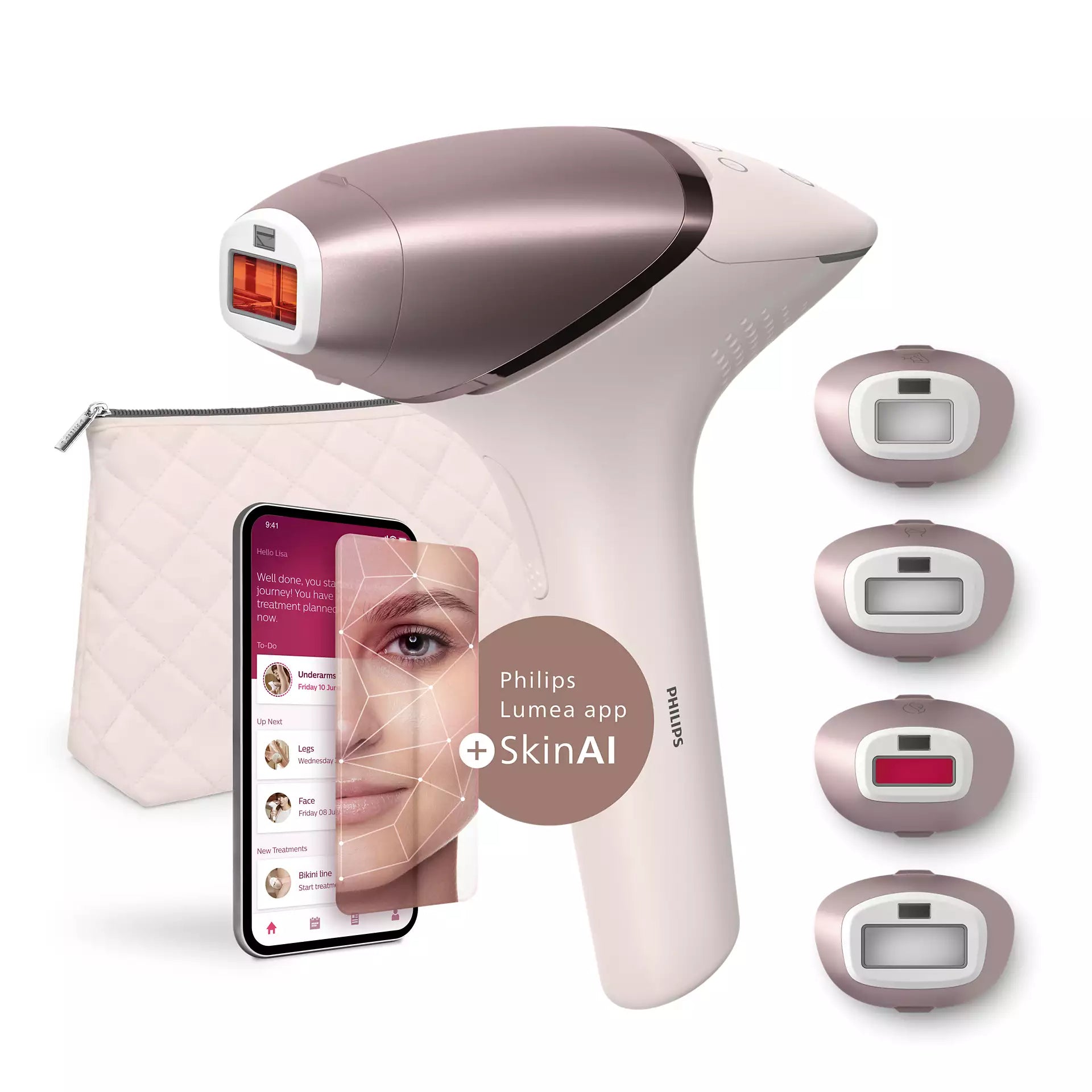 TRYING IPL HAIR REMOVAL AT HOME  NEW Philips Lumea Prestige IPL Review AD  